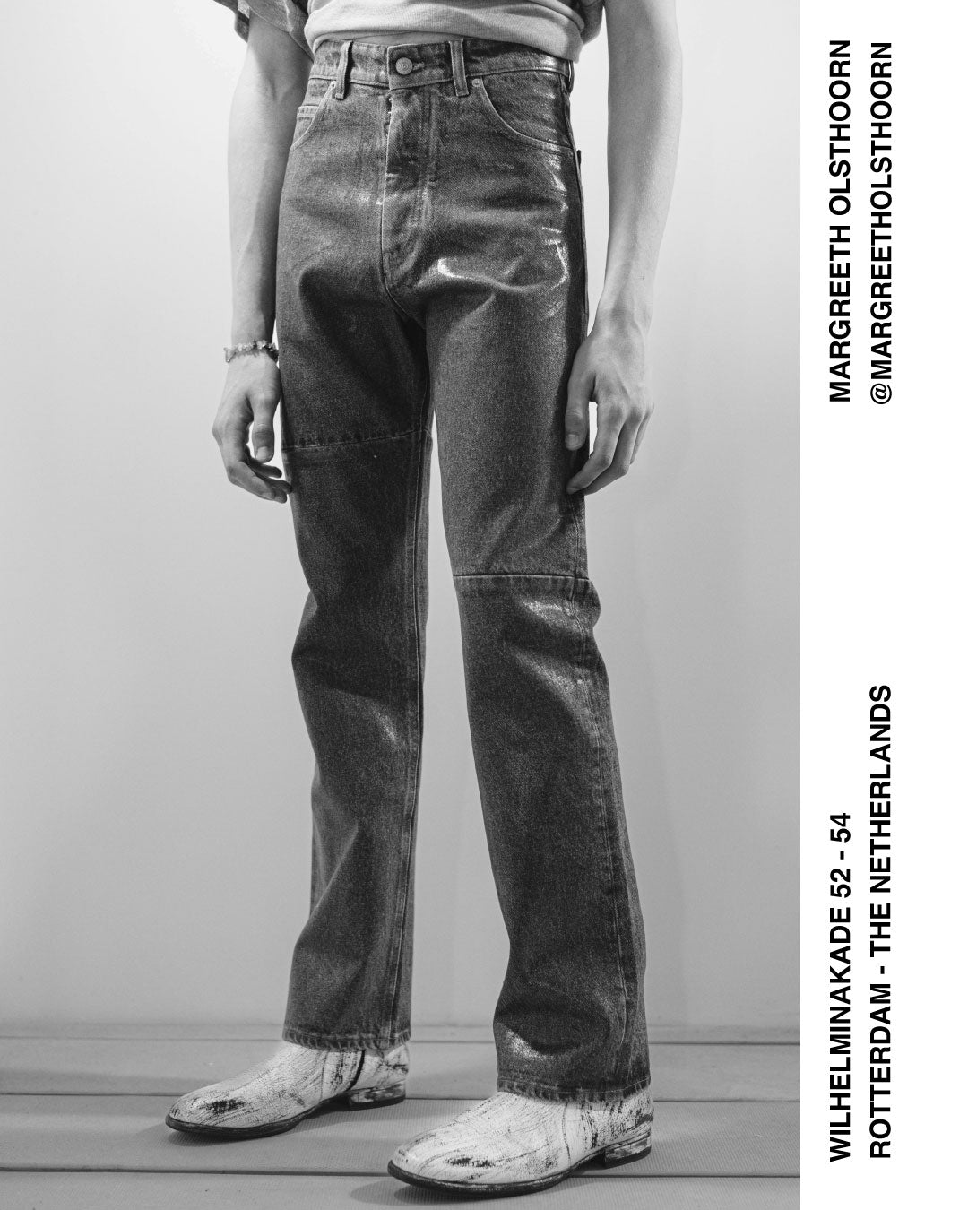 COATED DENIM PANTS MARGREETH_OLSTHOORN