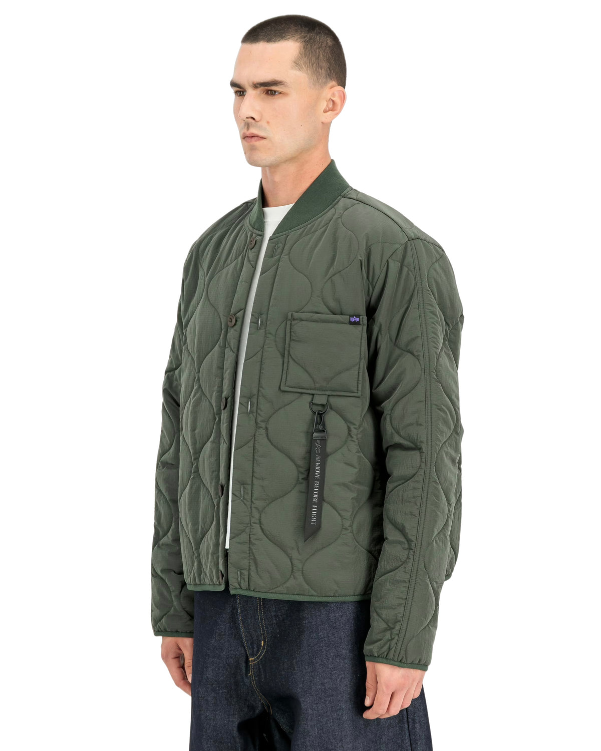 ALPHA INDUSTRIES cwu-9/p quilted jacket uv