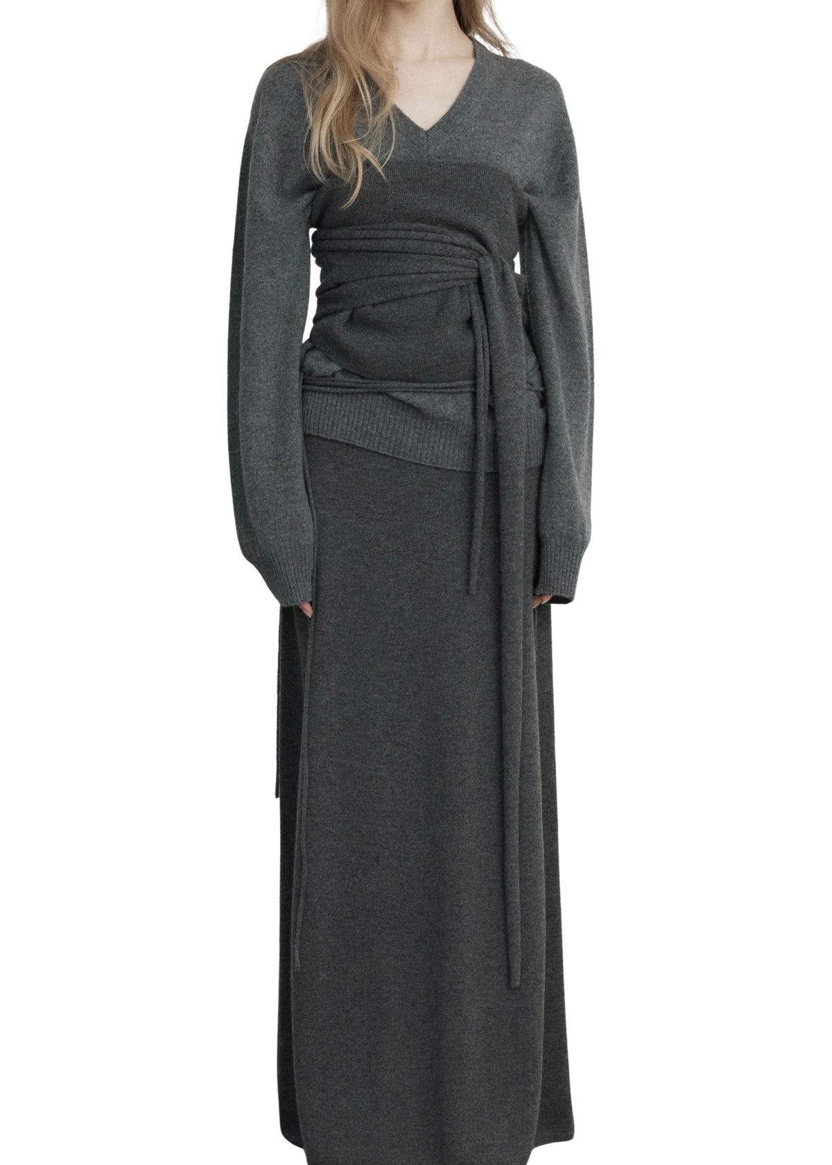 LE17SEPTEMBRE refined cashmere wrap tube top