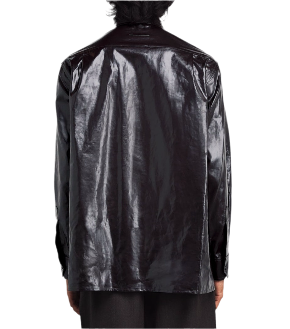 BROWN COATED SHIRT