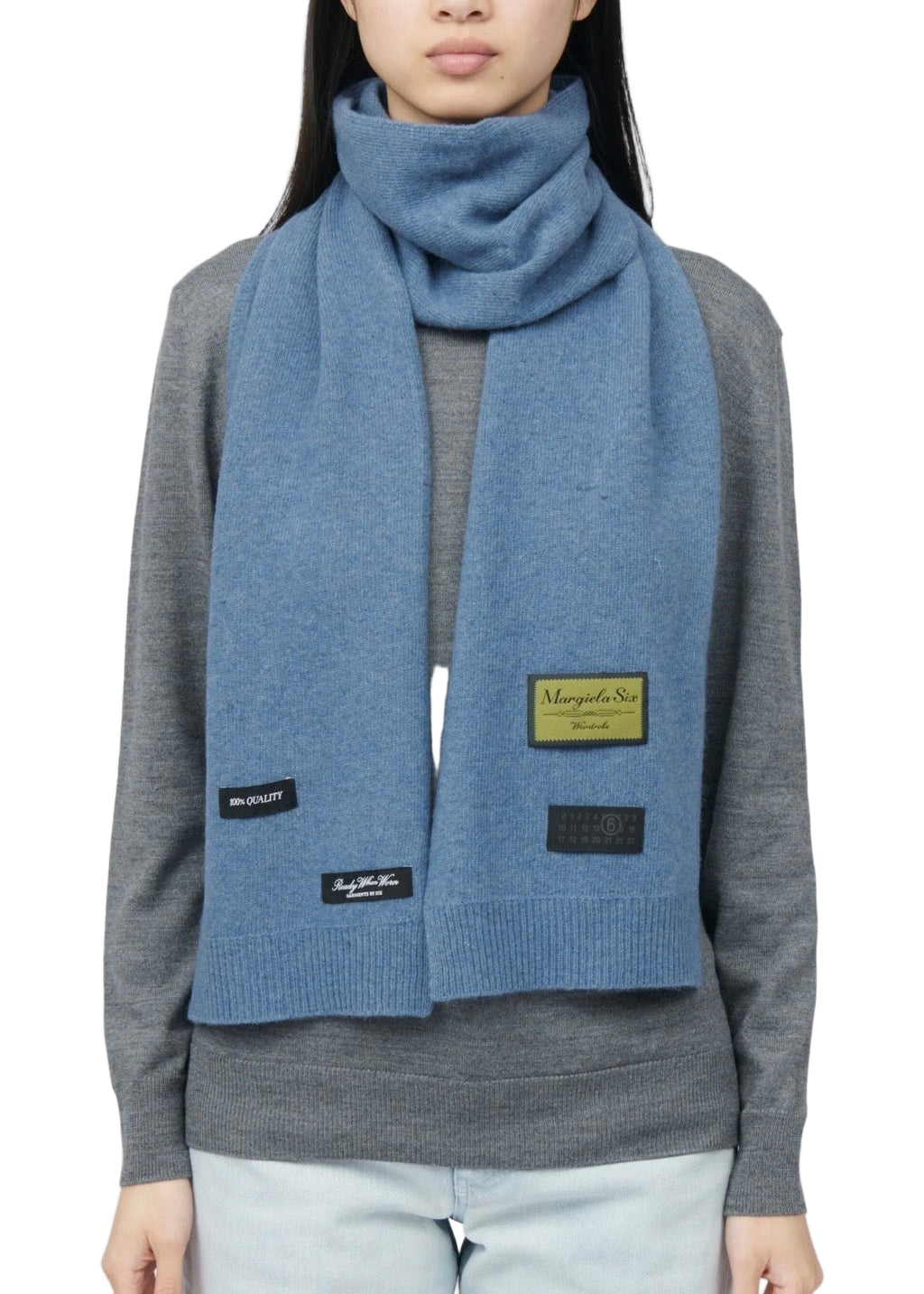 BLUE SCARF
