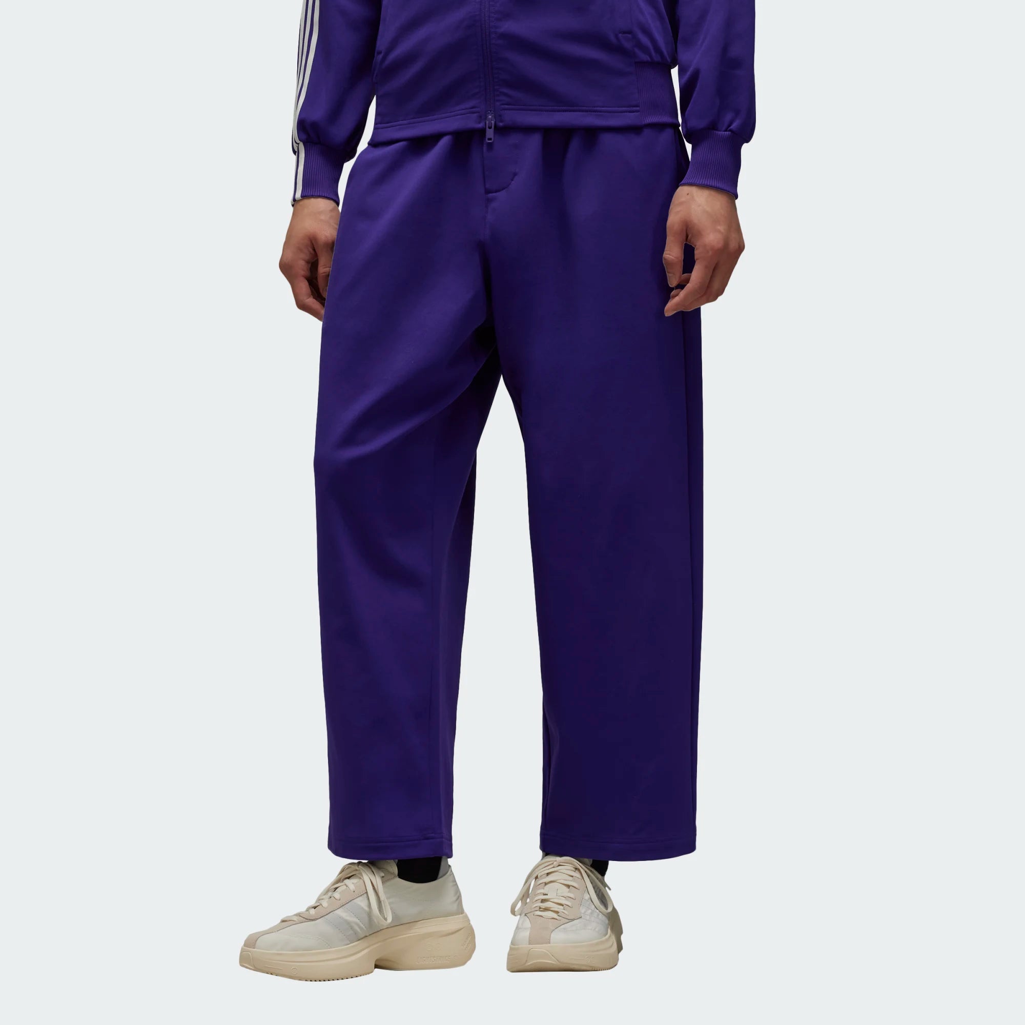 Y-3 3 STRIPE PANTS PURPLE