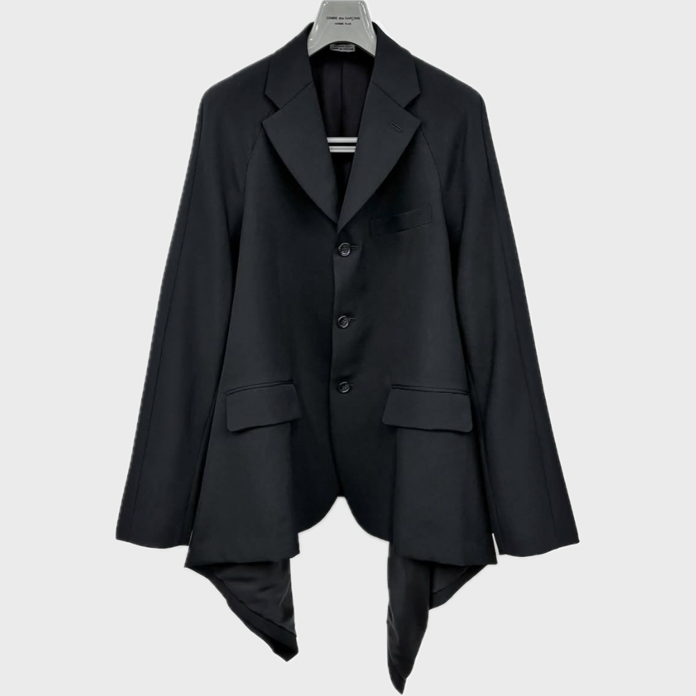 SIDE DRAPE BLAZER