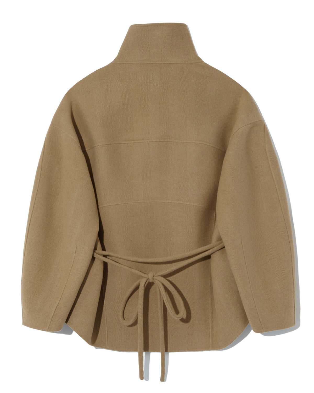 LE17SEPTEMBRE cowl neck handmade half coat