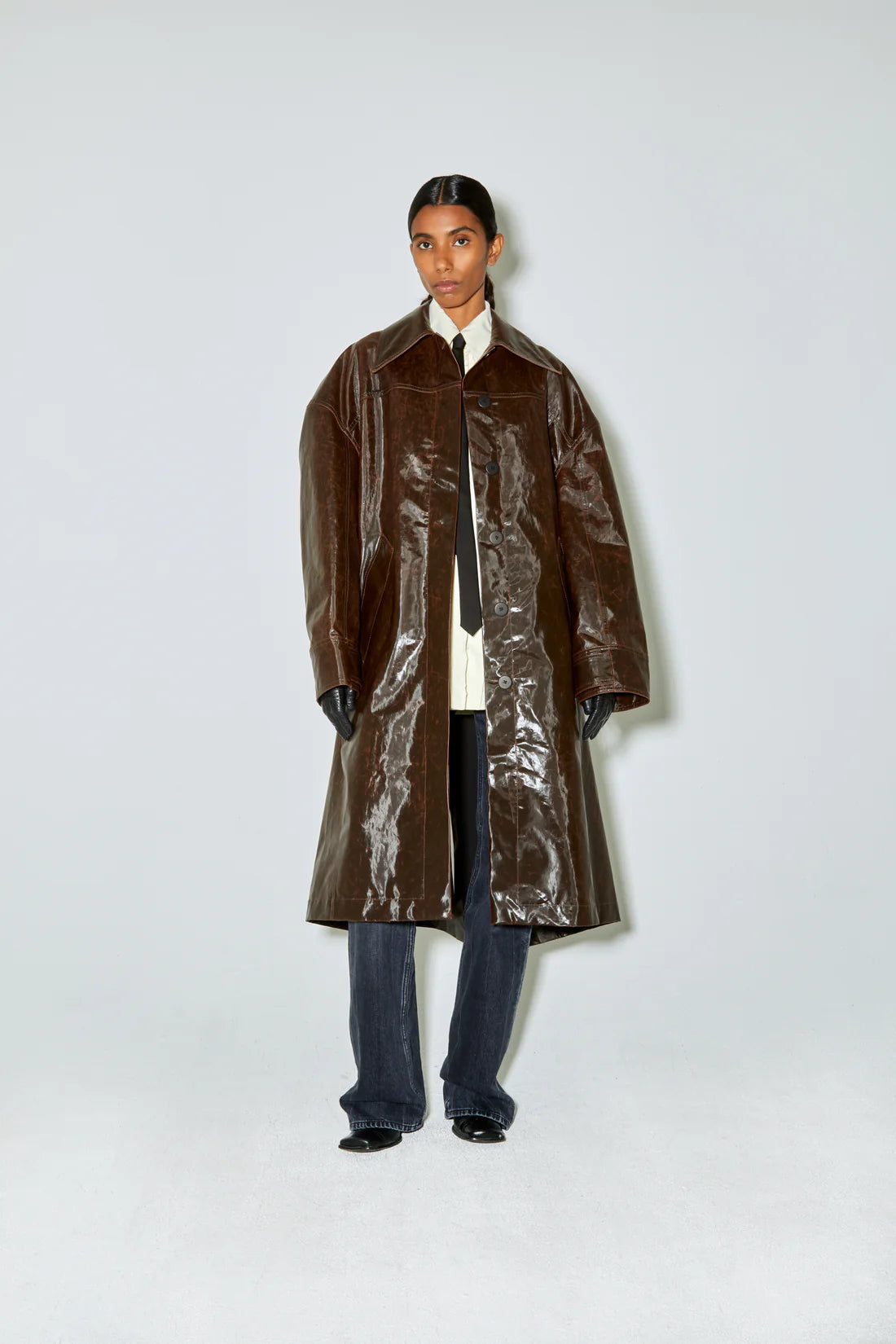 MANSO COAT BROWN