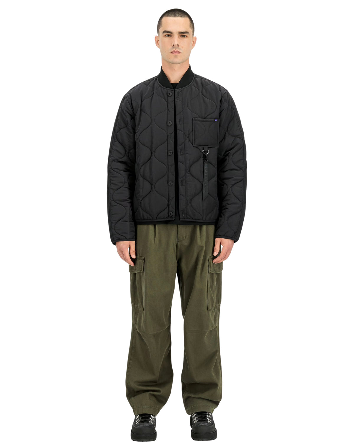 ALPHA INDUSTRIES cwu-9/p quilted jacket uv