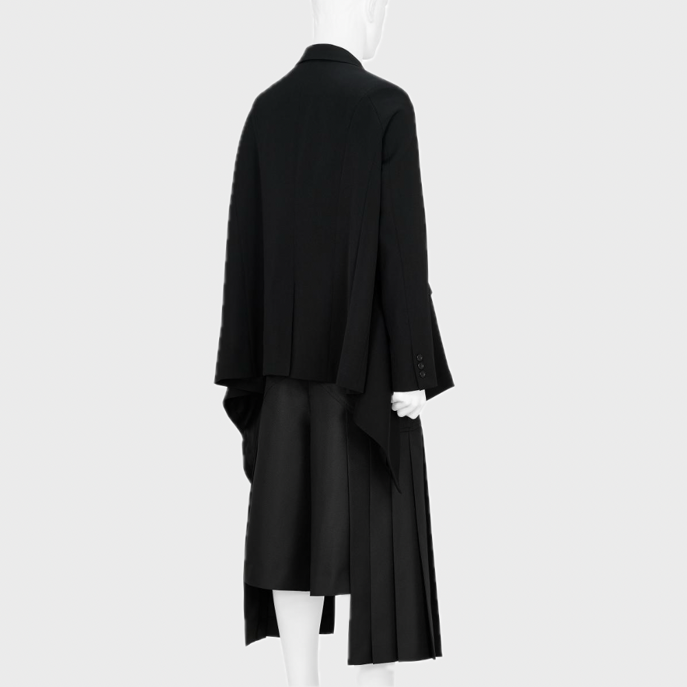 SIDE DRAPE BLAZER
