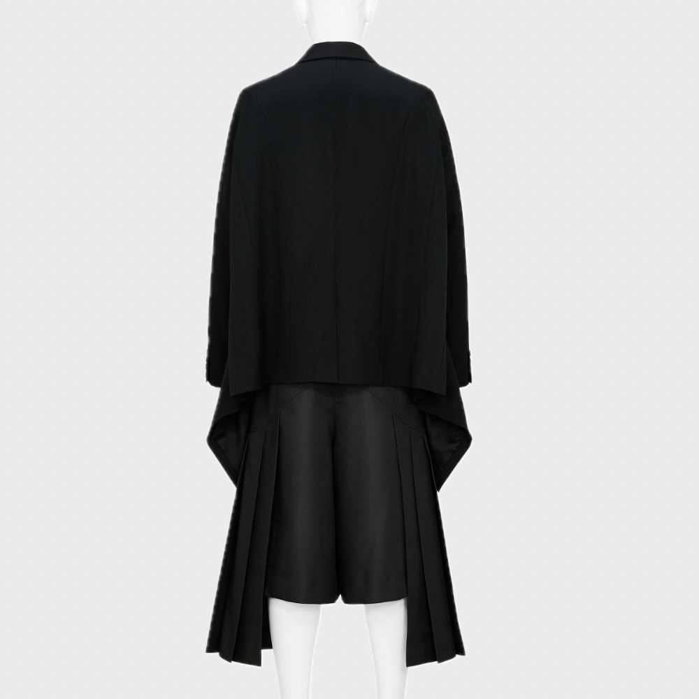 SIDE DRAPE BLAZER