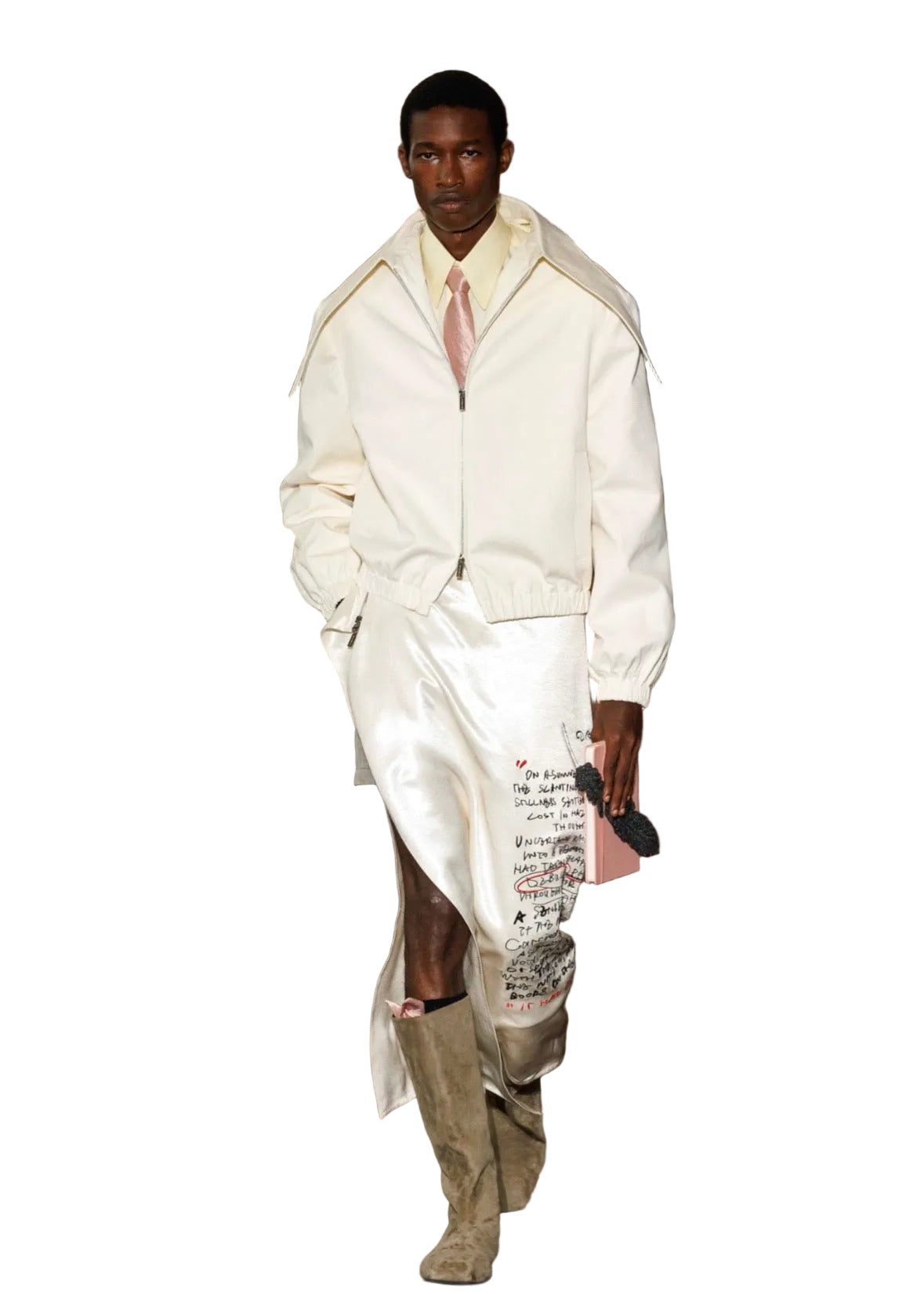 BEIGE POINT COLLAR JACKET