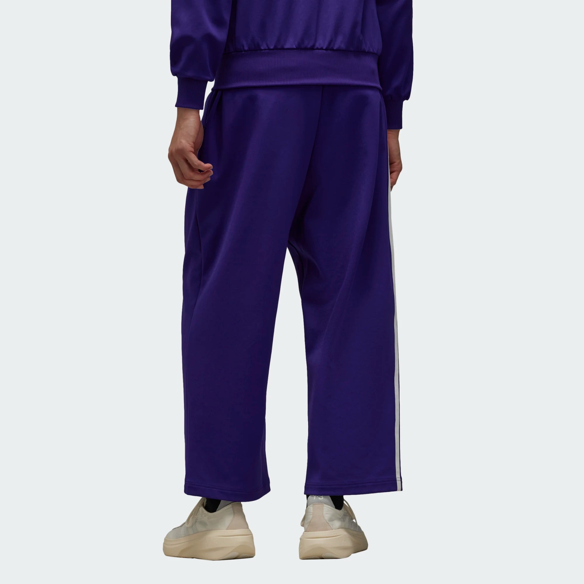 Y-3 3 STRIPE PANTS PURPLE