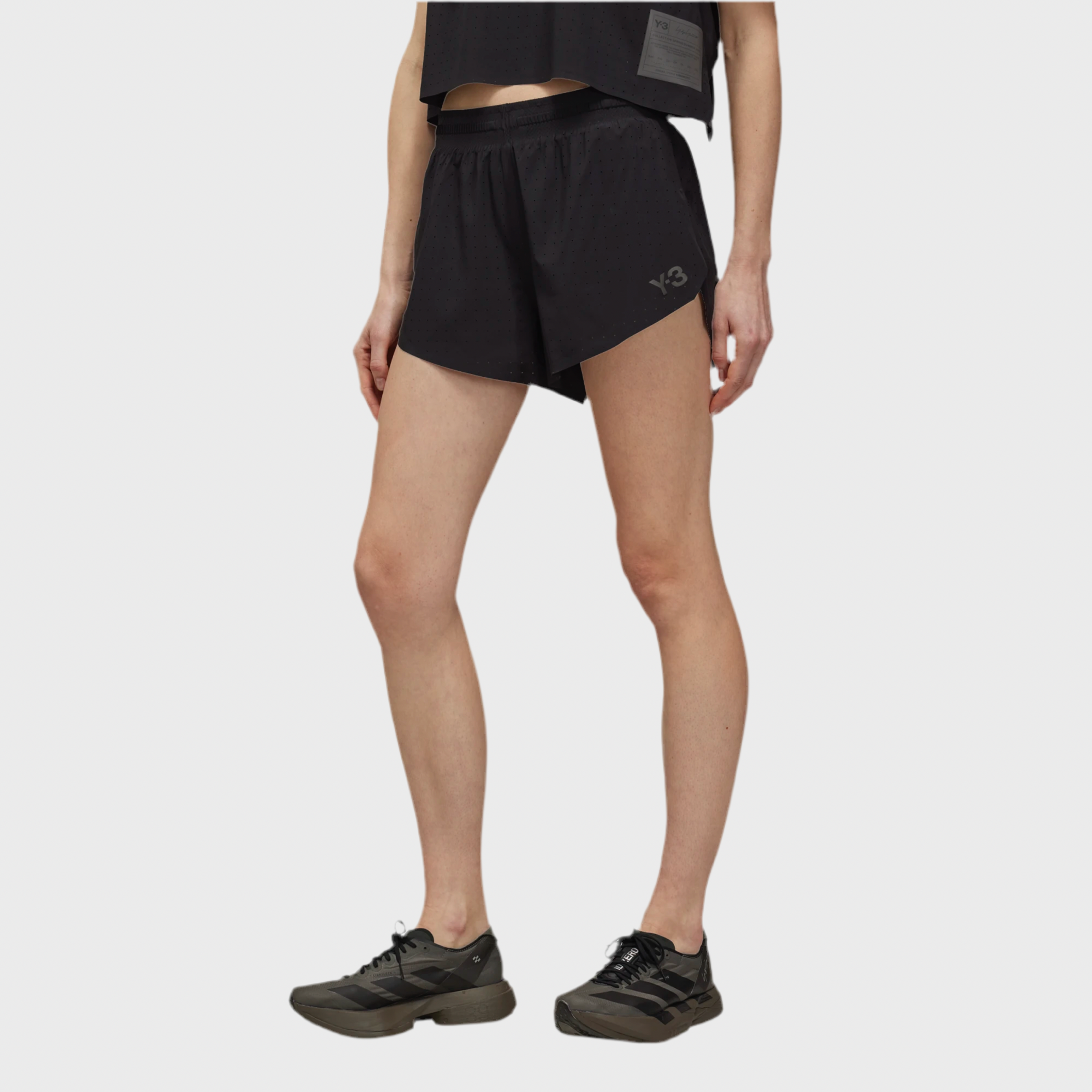 W RUN SHORT BLACK