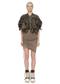 RICK OWENS DRKSHDW soft edfu mini skirt
