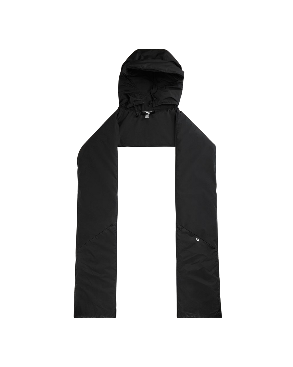 Y-3 hooded scarf