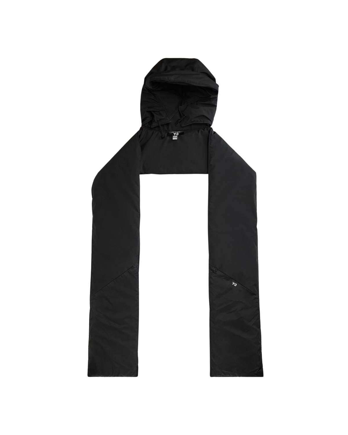 Y-3 hooded scarf