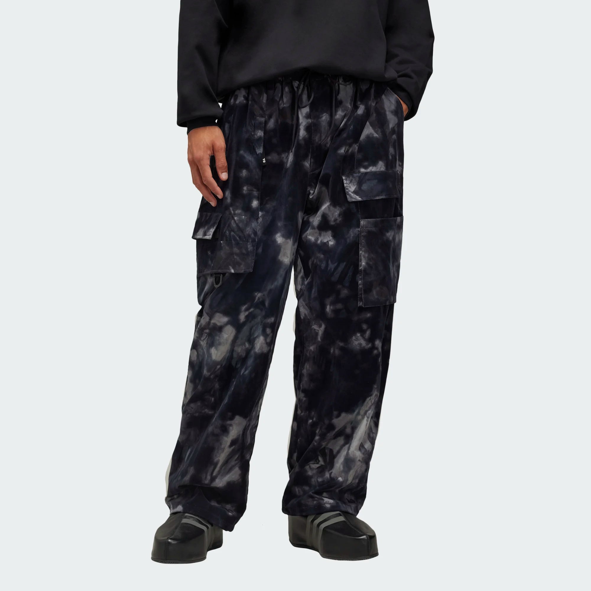 NYL PANT BLACK/MULTCO