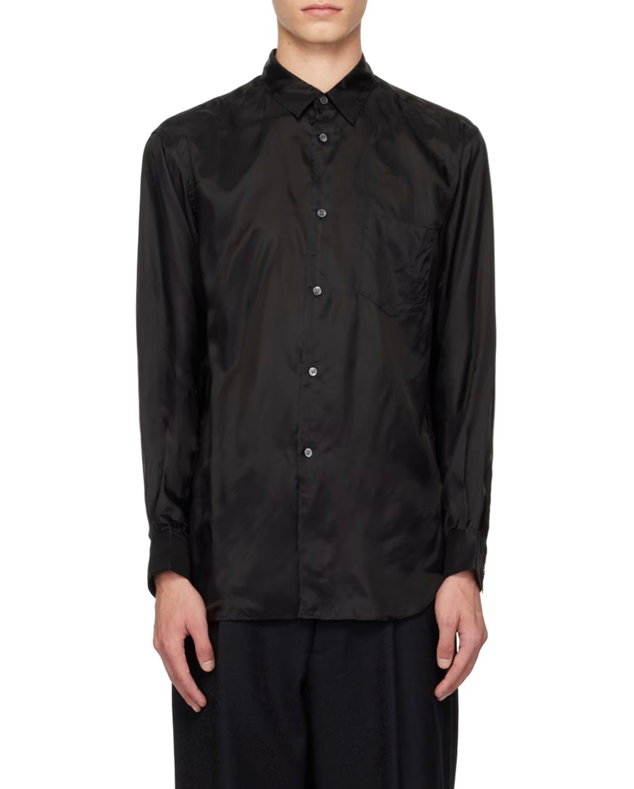 Black Patch Pocket Shirt