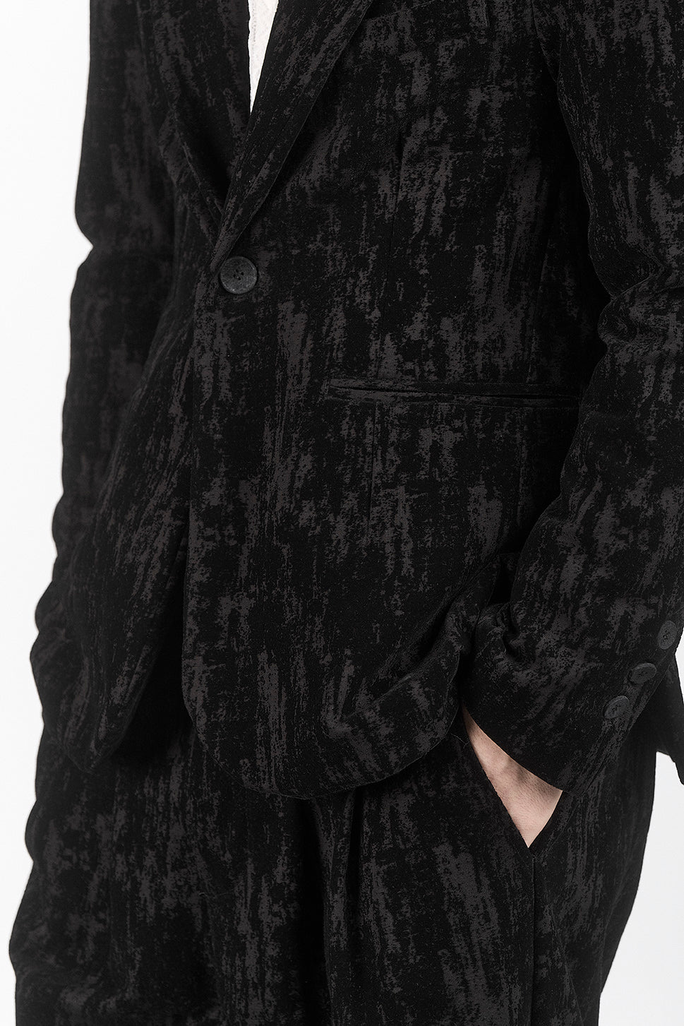 JACKET BLACK VELVET