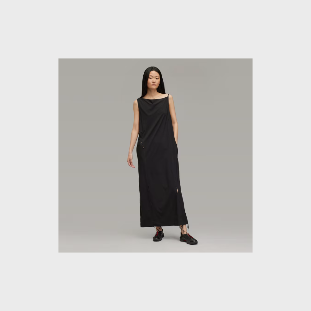 Y-3 Adidas JD1474 Slit Dress Black