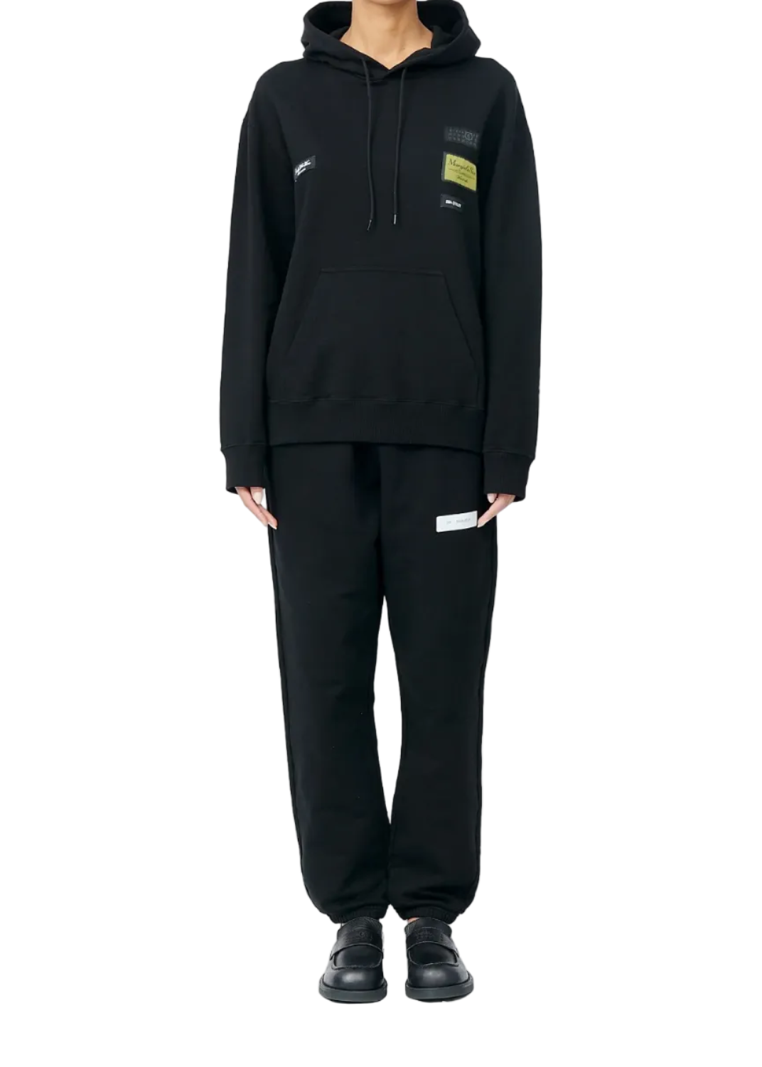 HOODIE WITH LABELS