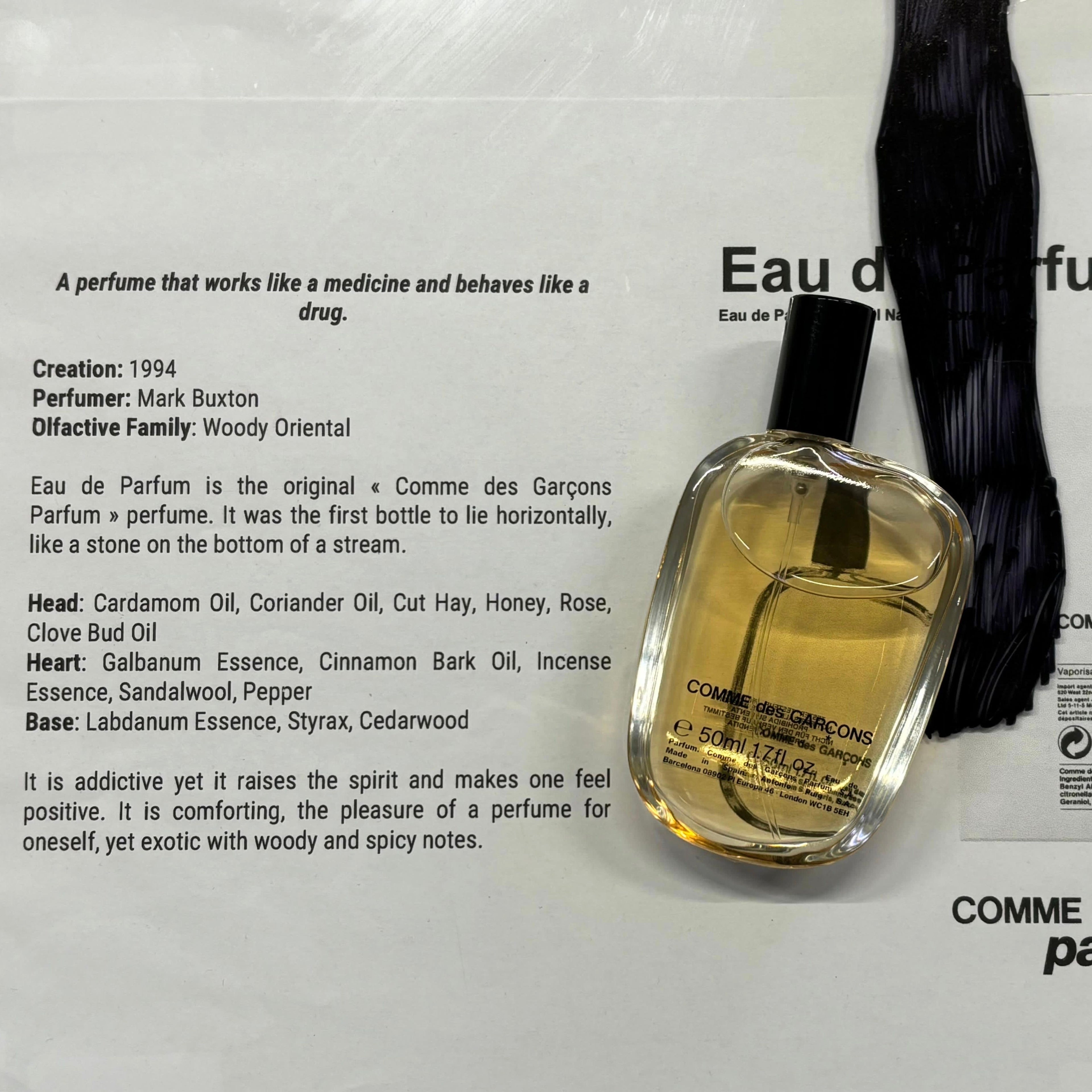CDG WOODY parfum