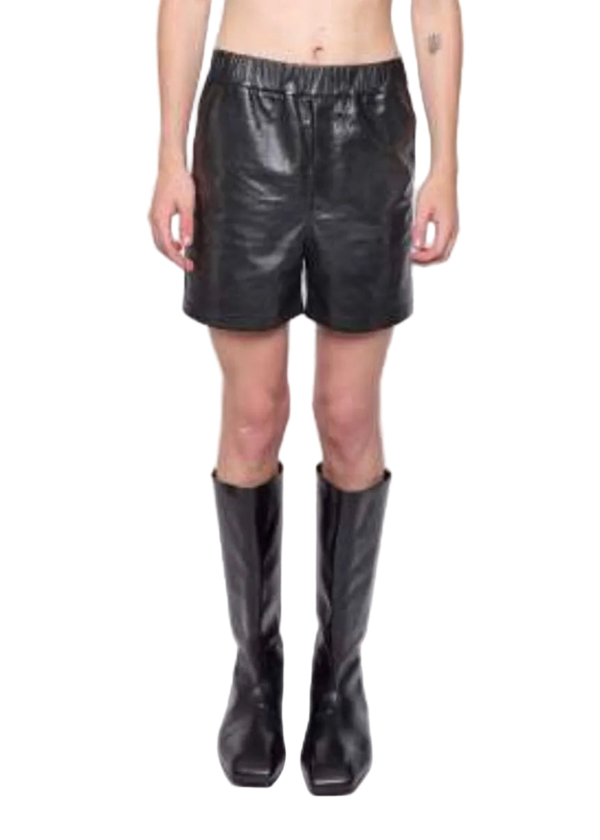 LEATHER SHORTS