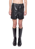 LEATHER SHORTS