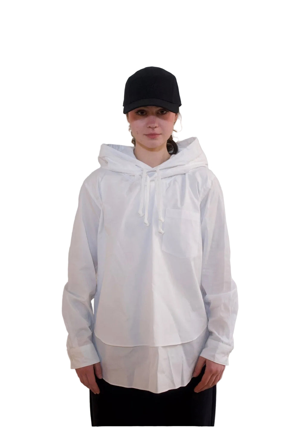 COMME DES GARÇONS HOMME PLUS hooded shirt