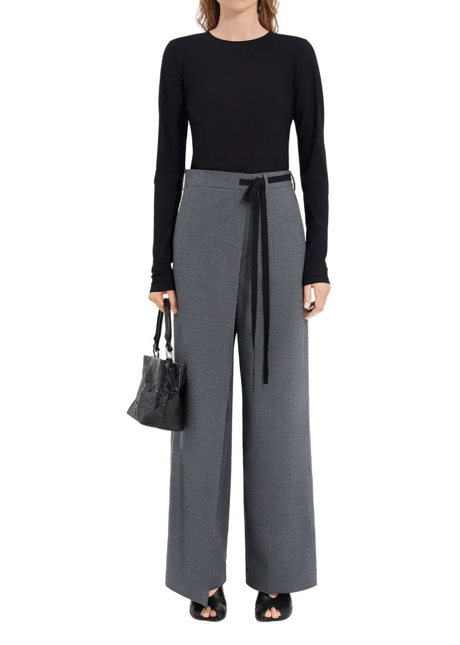 PANTS WITH FLAP