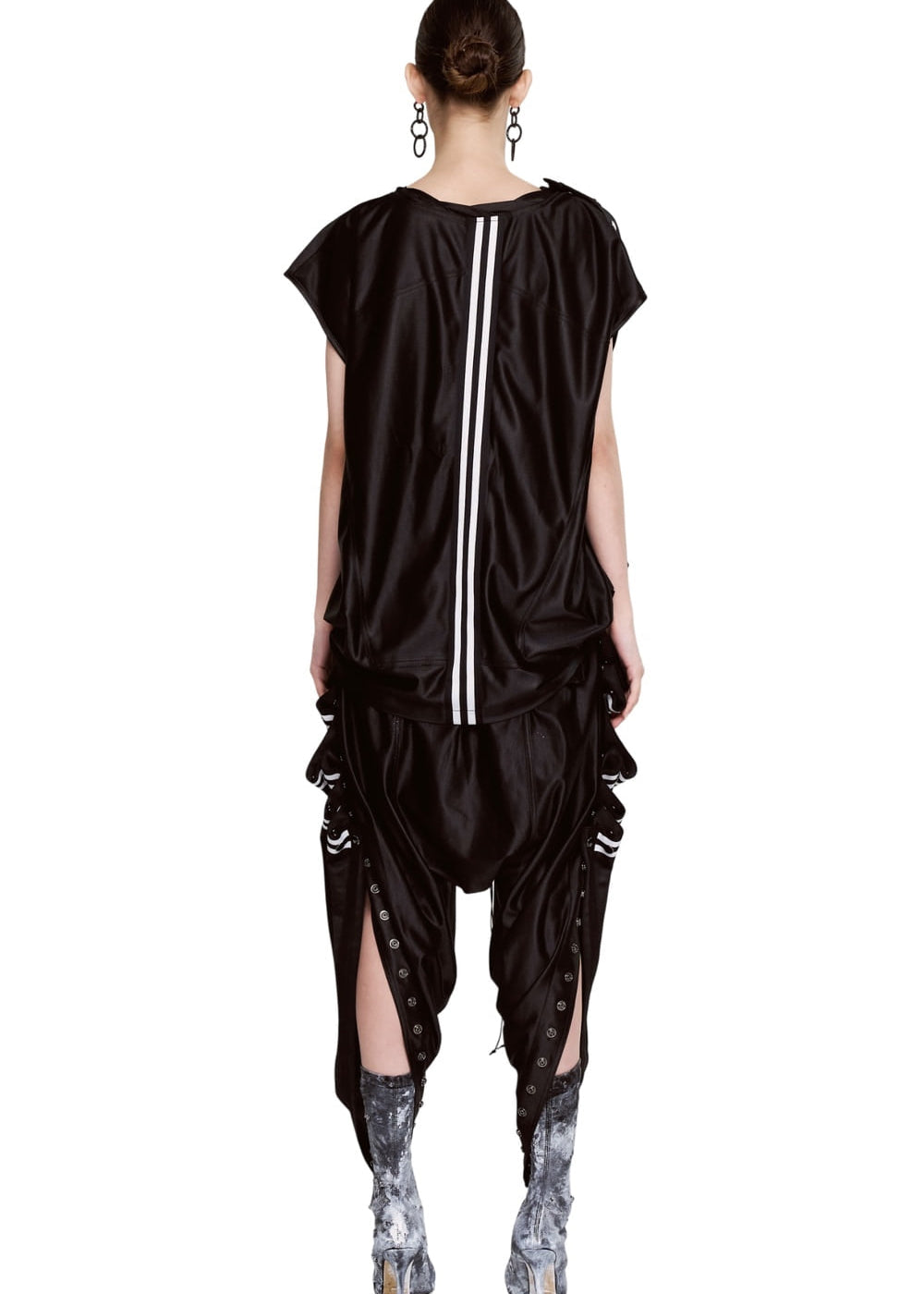 SIDE LINE SNAP TRACK PANTS