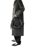 NONA slouchy shoulder bag black