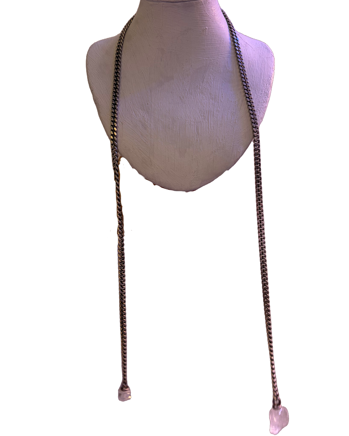 MYA LAMBRECHT crystal skull chain