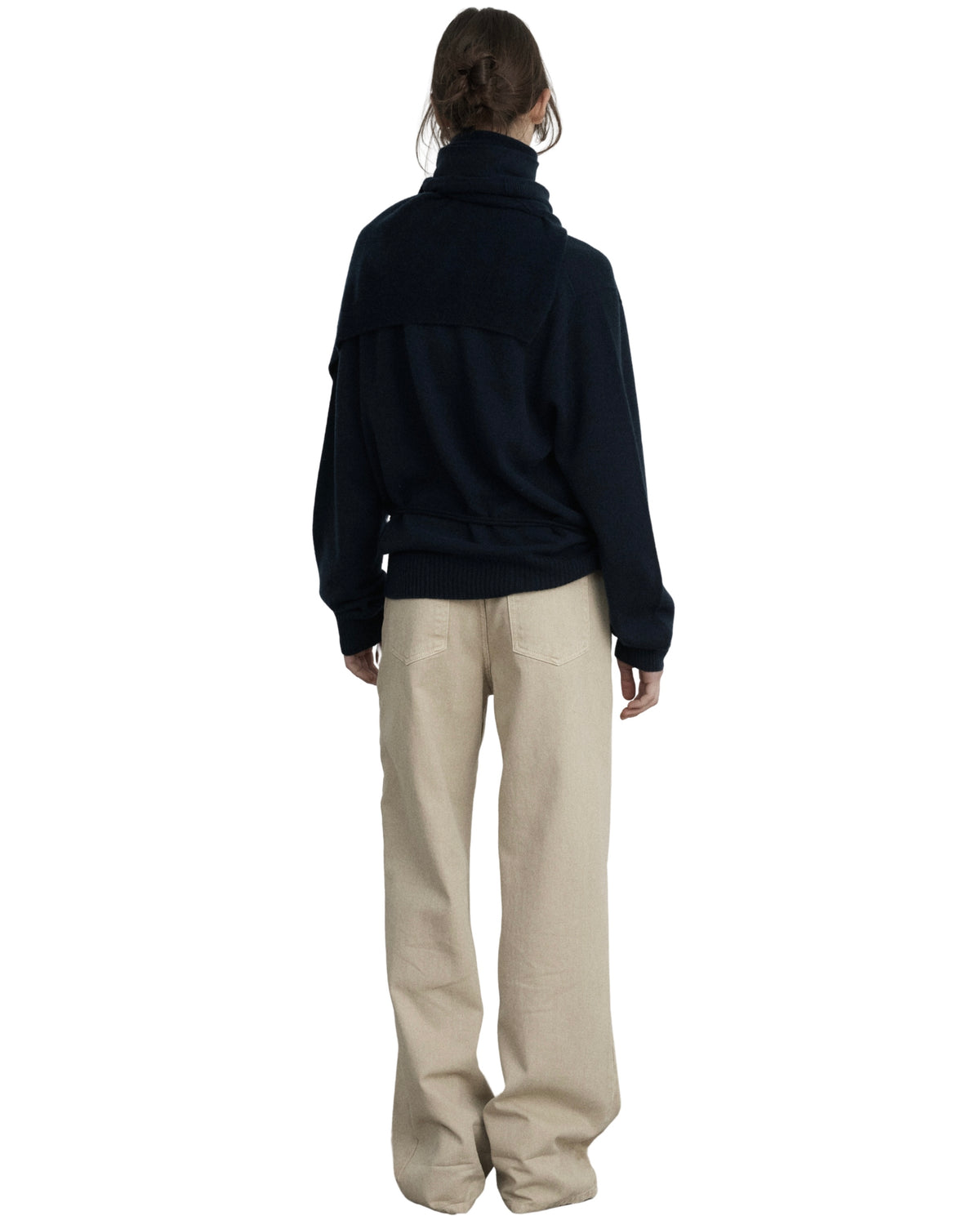 LE17SEPTEMBRE rigid straight denim pants
