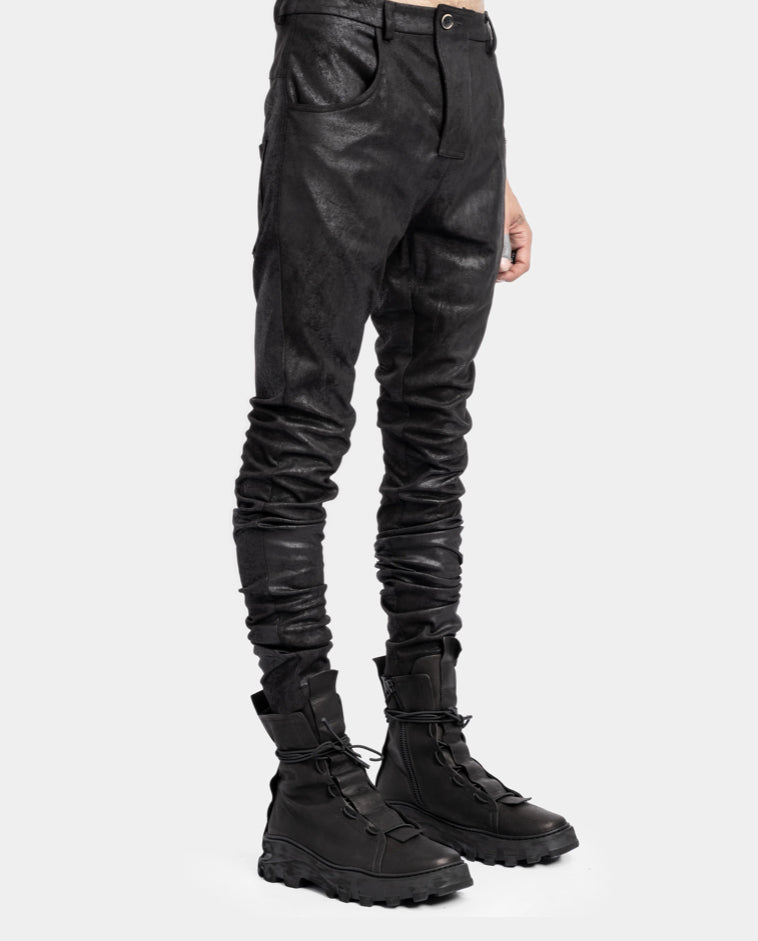 FAUX LEATHER PANTS