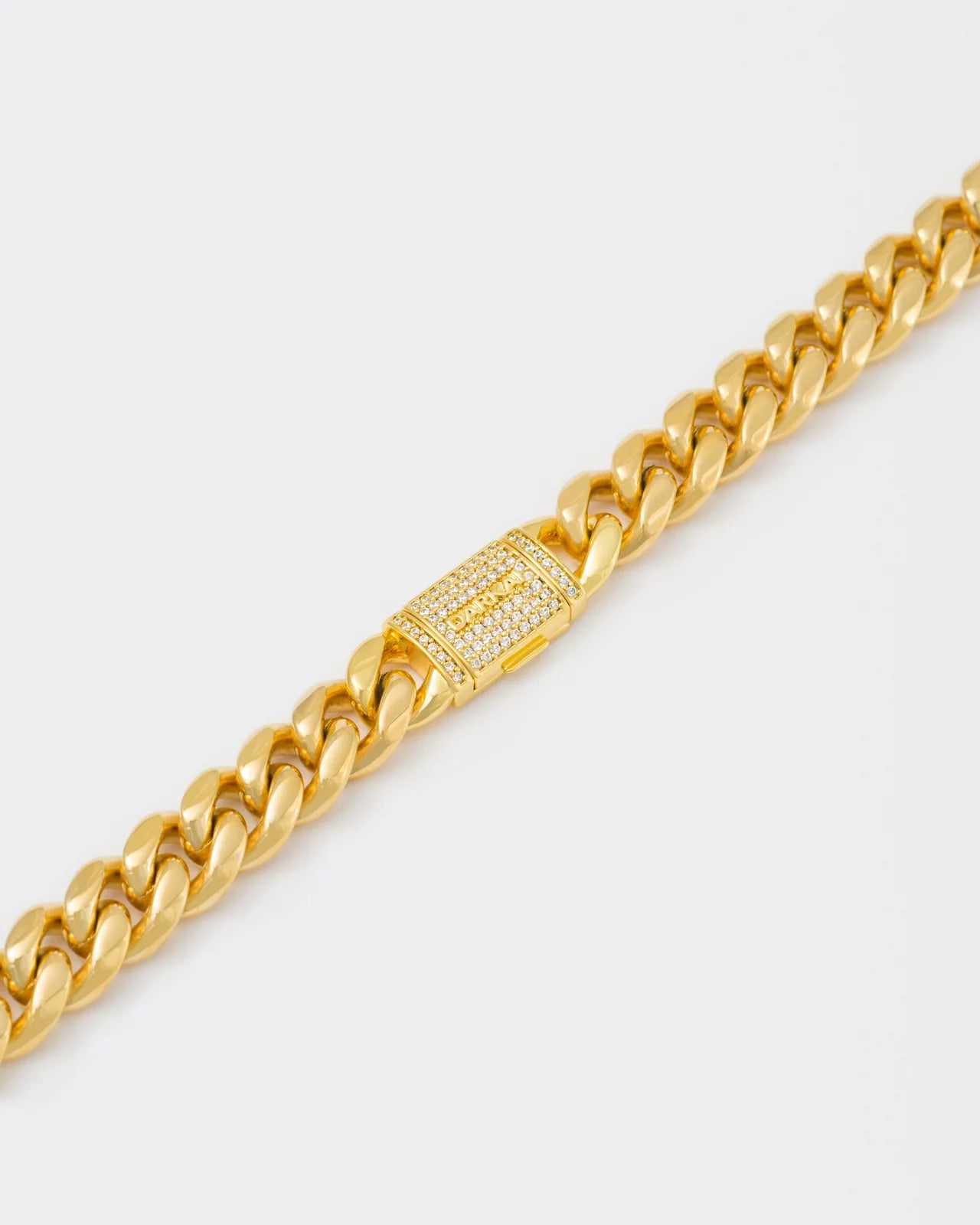 GOLD CUBAN NECKLACE