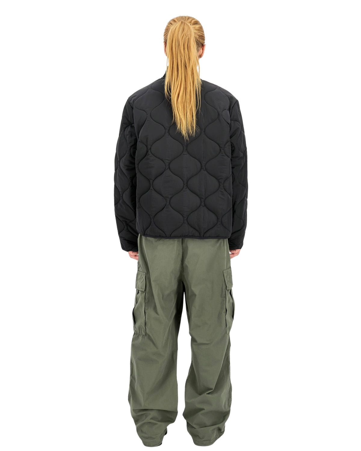 ALPHA INDUSTRIES cwu-9/p quilted jacket uv