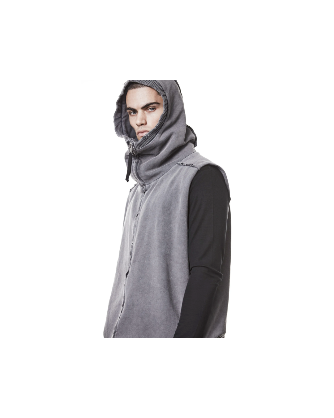 Thom Krom Sleeveless Zip-Up