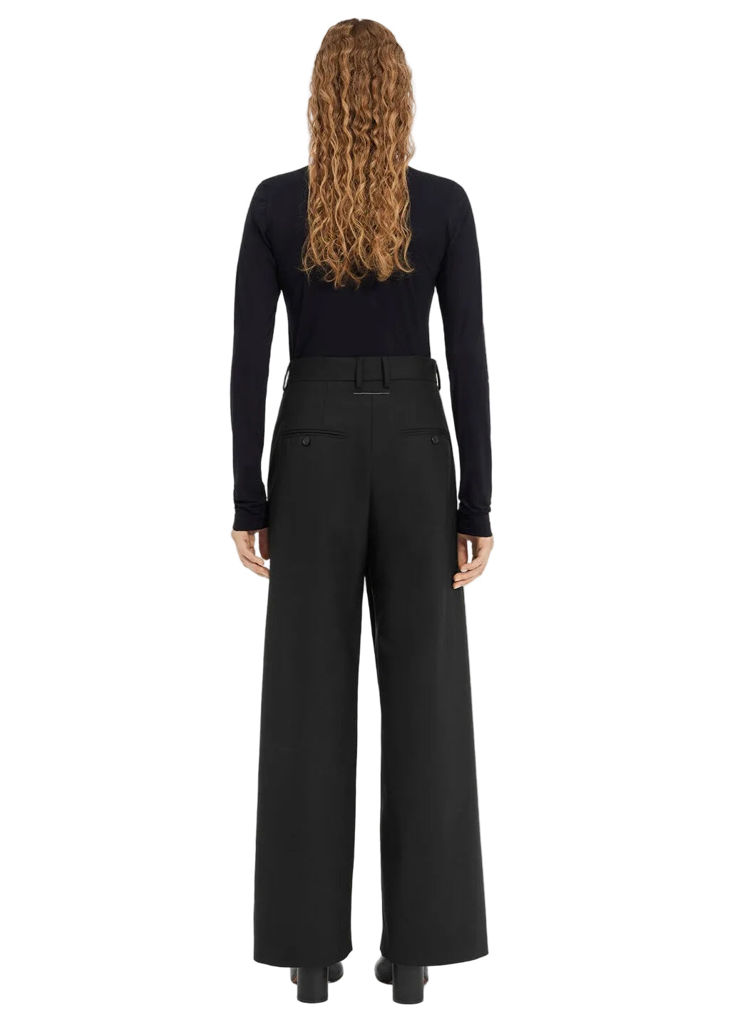PANTS WITH FLAP