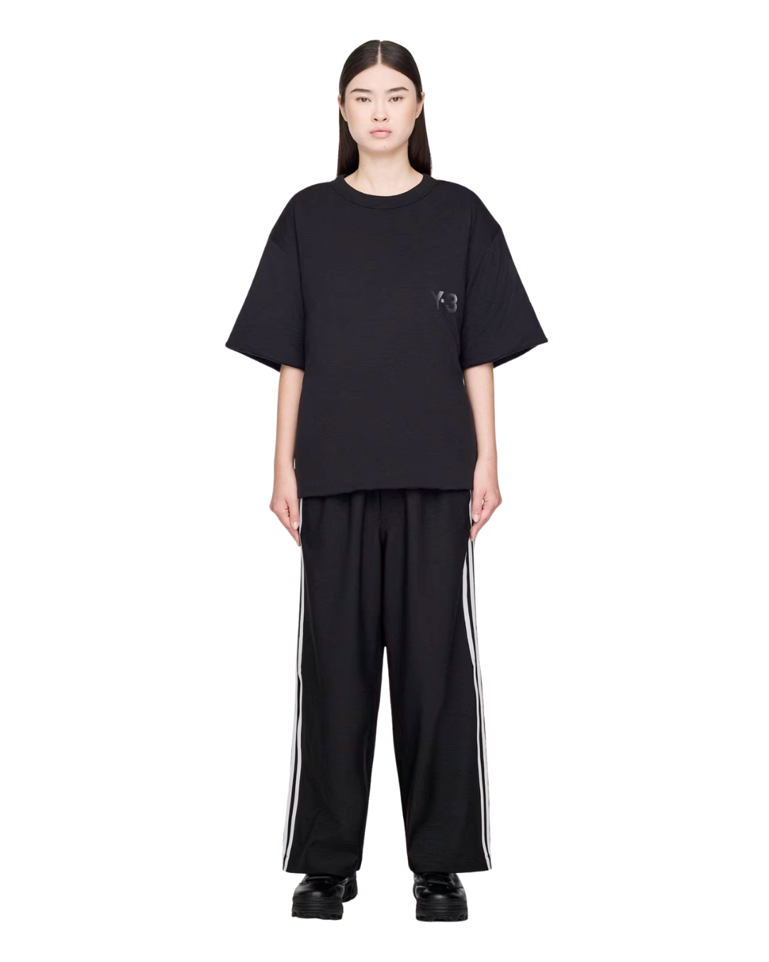 Y-3 PADDED SHORT SLEEVE TEE