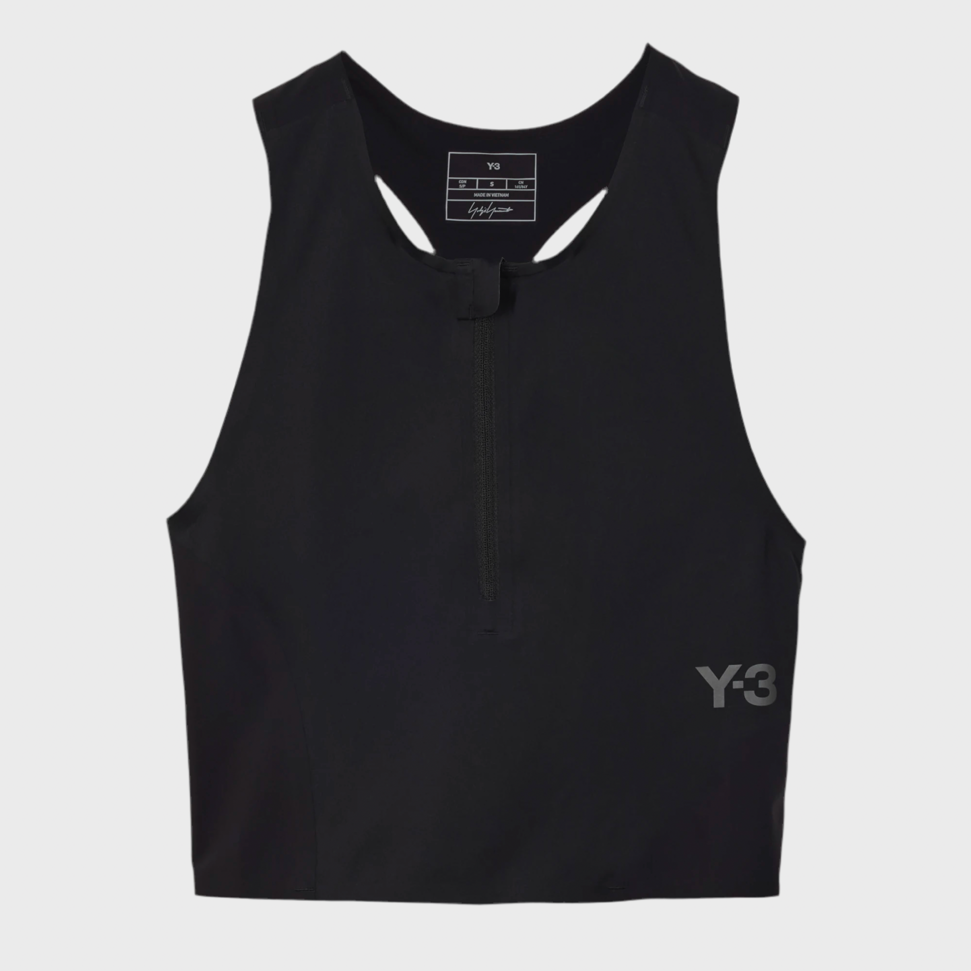 W RUN TOP BLACK