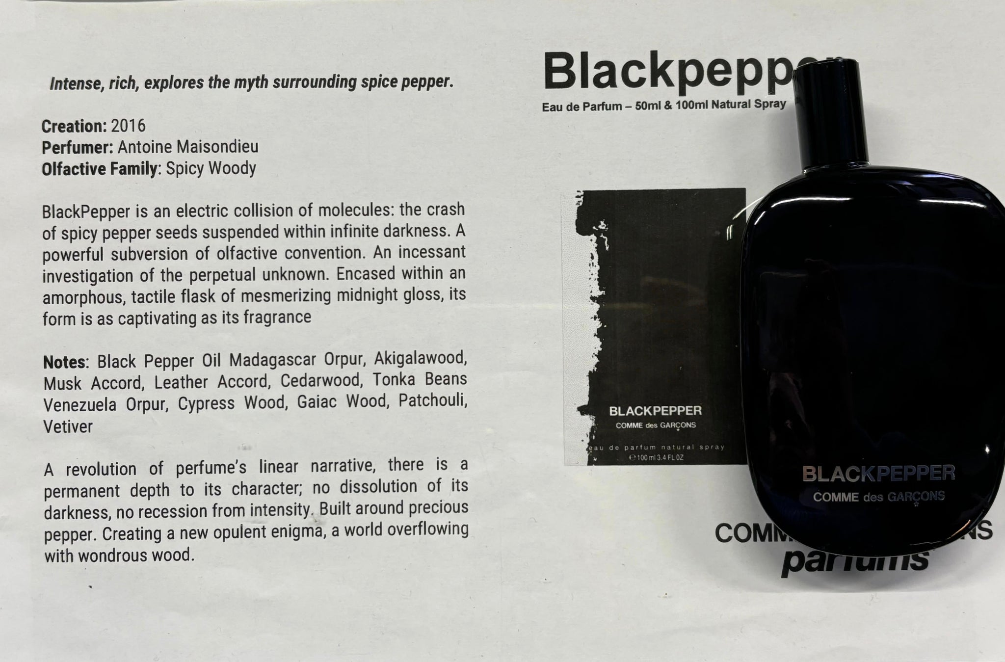 BLACKPEPPER parfums