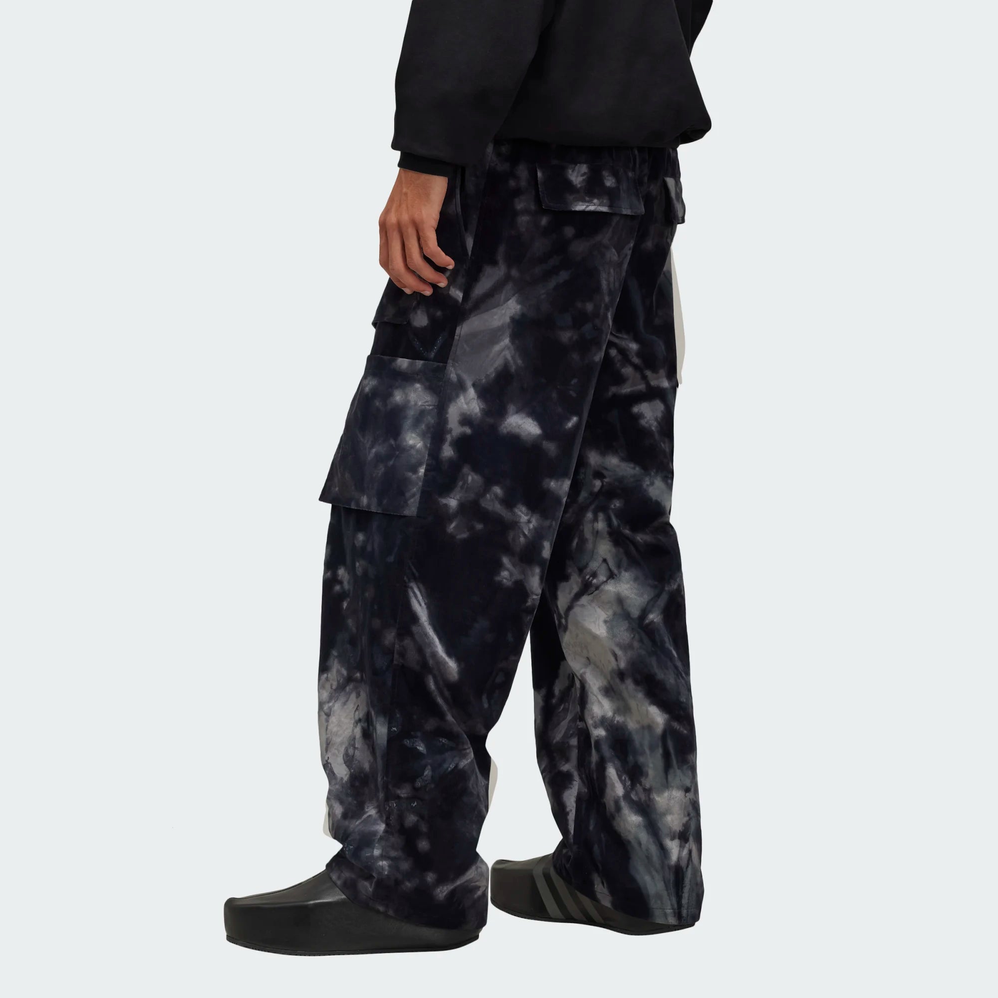 NYL PANT BLACK/MULTCO