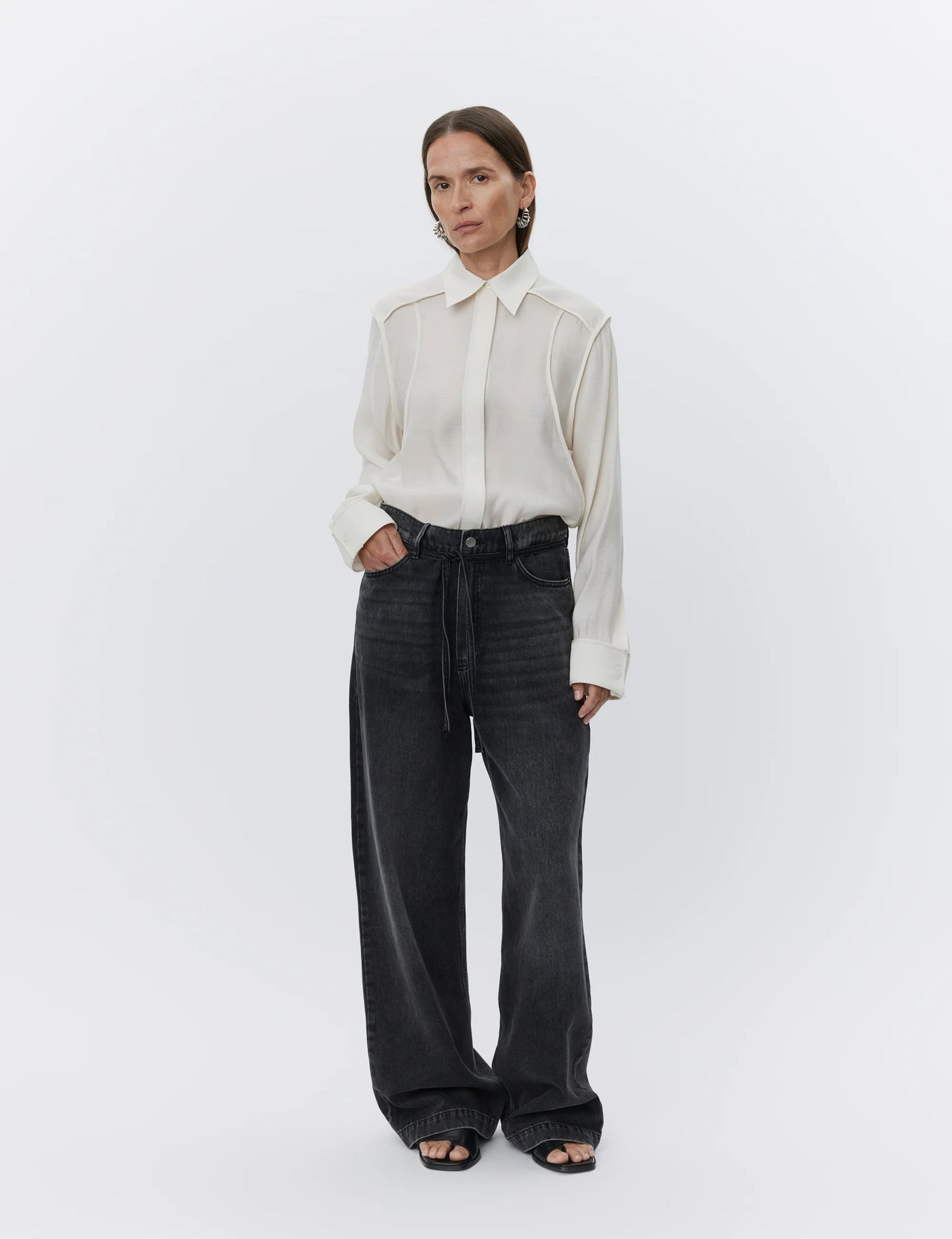 DAY ELIJAH RAW BLACK DENIM