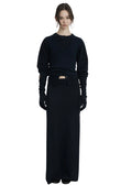 LE17SEPTEMBRE moro cashmere knit long skirt