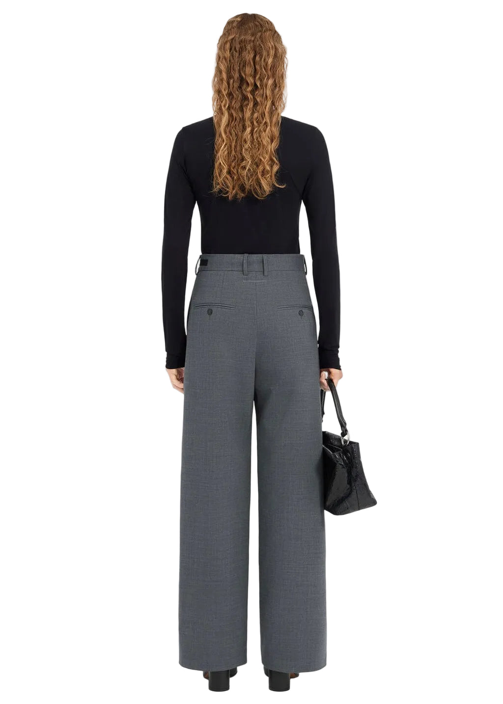 PANTS WITH FLAP