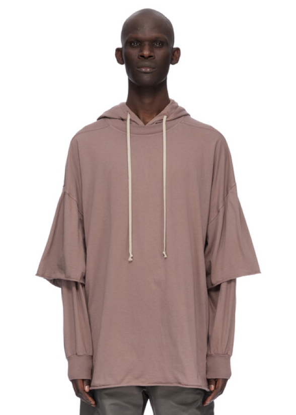 RICK OWENS DRKSHDW tommy hustler hoodie