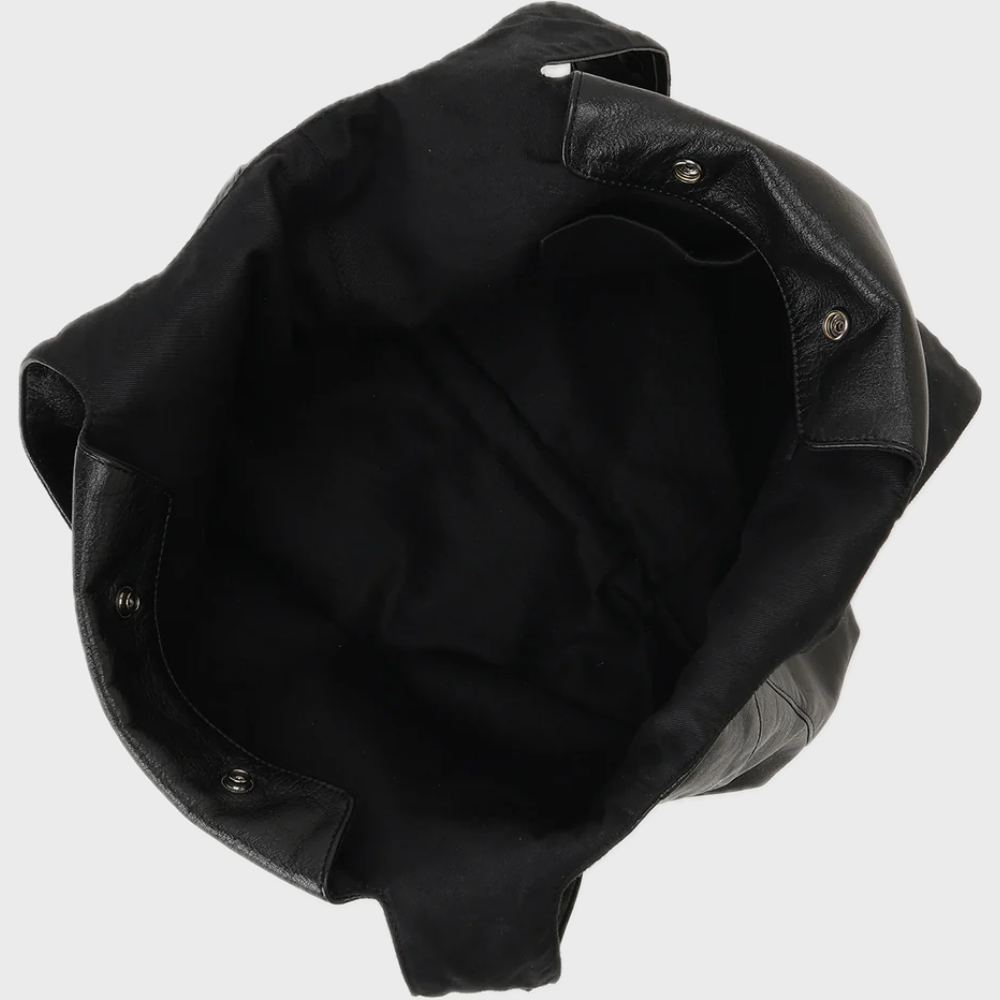 BLACK INFINITE DOT TOTE