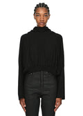 RICK OWENS DRKSHDW cropped hooded top