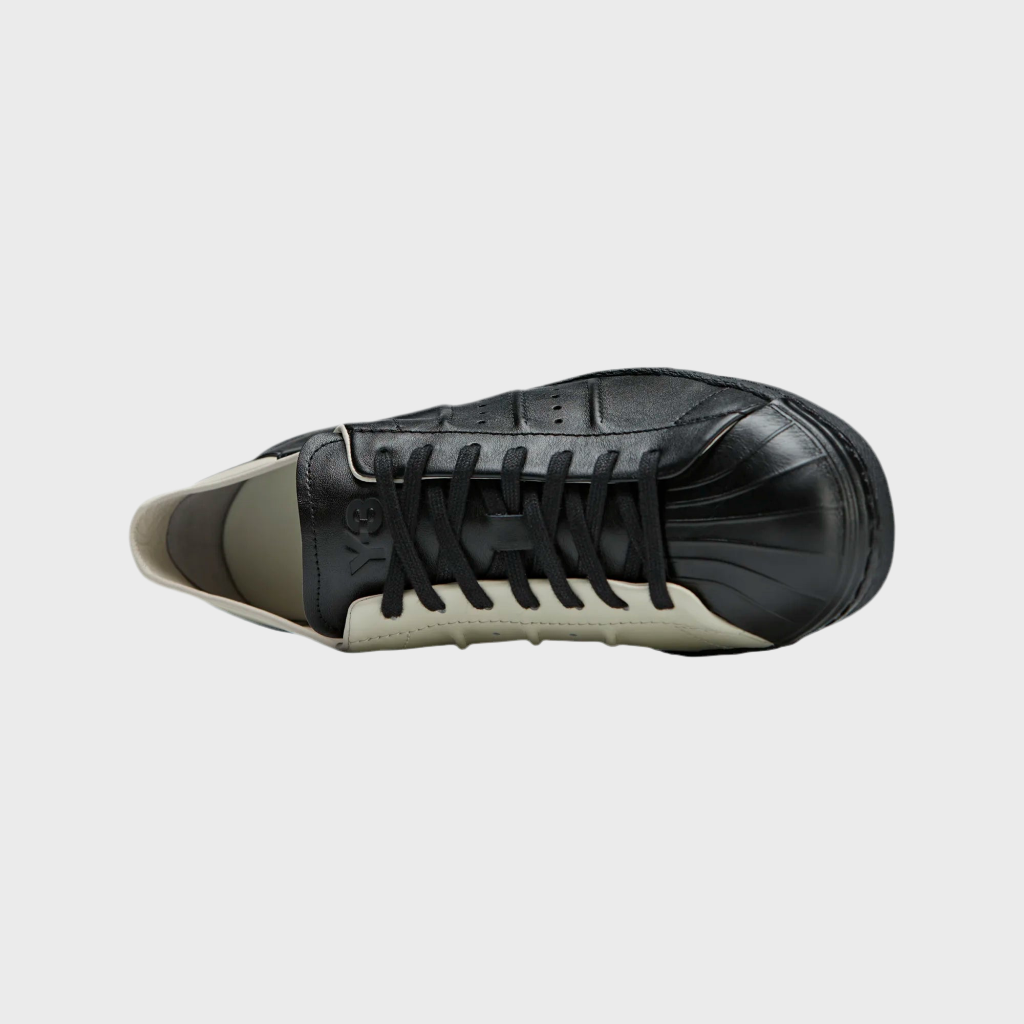 Y-3 SUPERSTAR BLACK/BLACK/ALUMIN