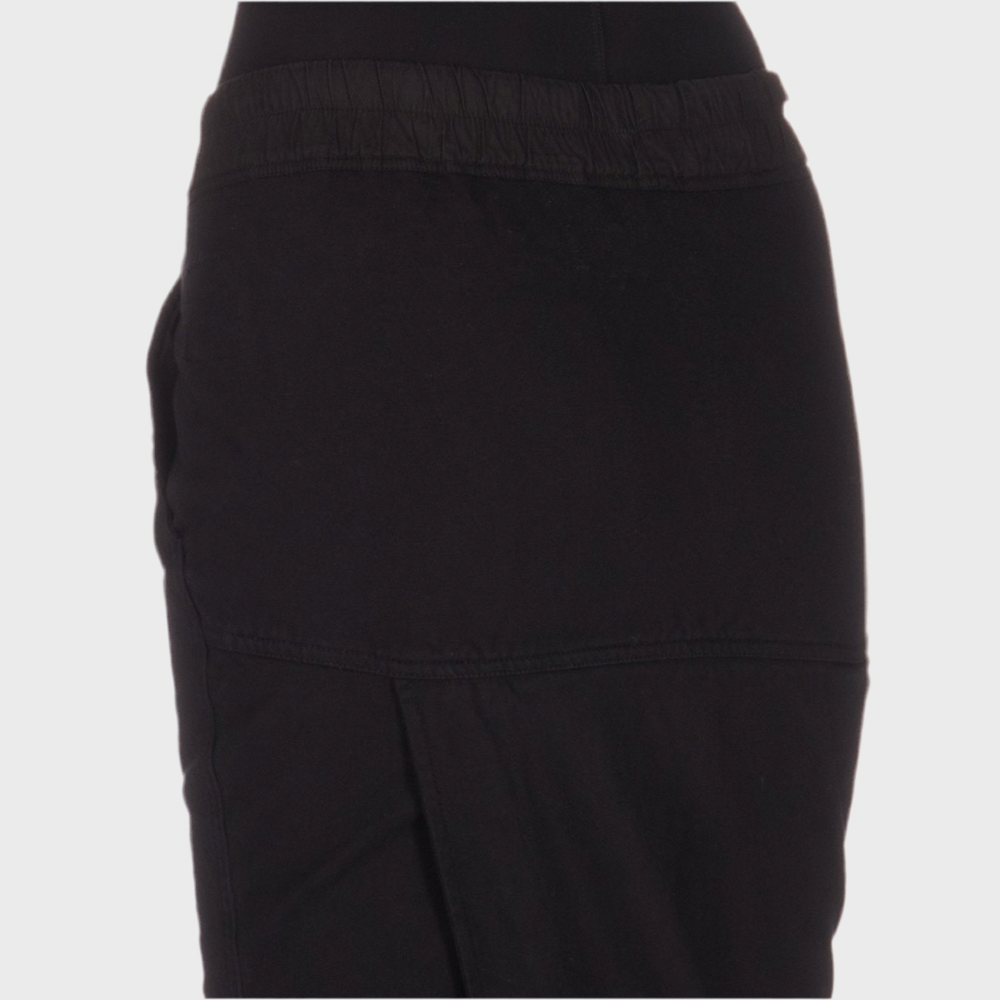 PULL ON PILLAR KNIT SKIRT BLACK