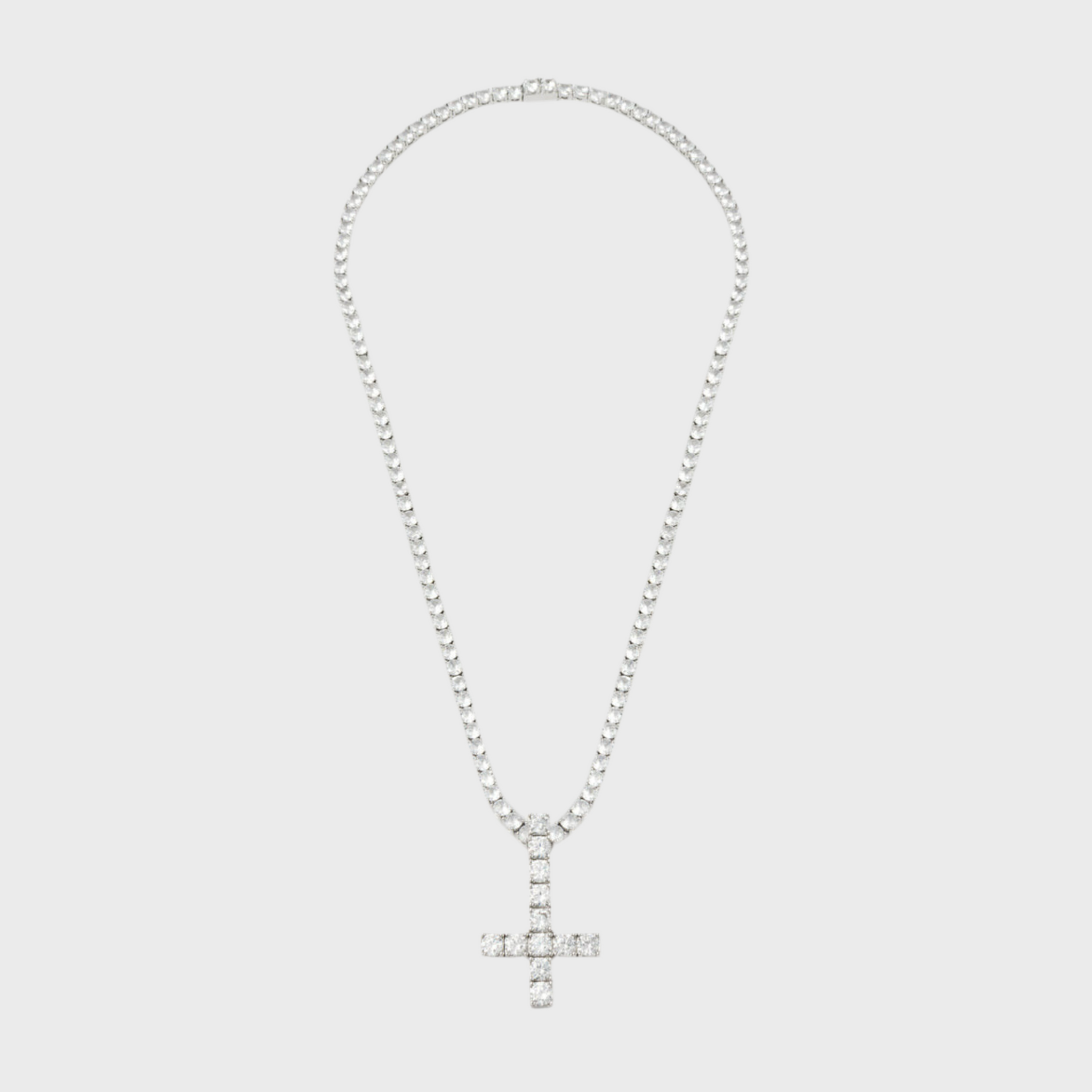 REVERSED CROSS NECKLACE